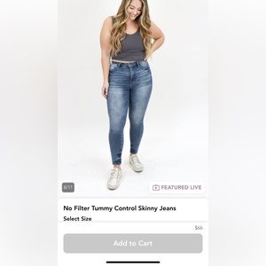 Alexander Jane boutique no filter tummy control jeans